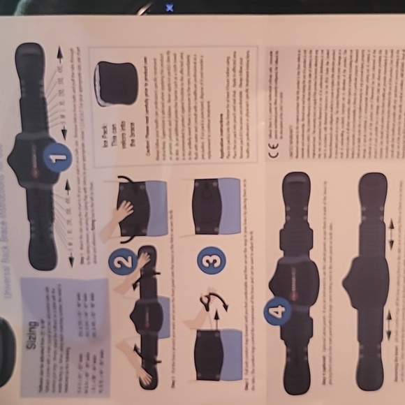 Mamamed Tailback 50 Universal Back Brace Support Wrap NEW - Picture 2 of 3